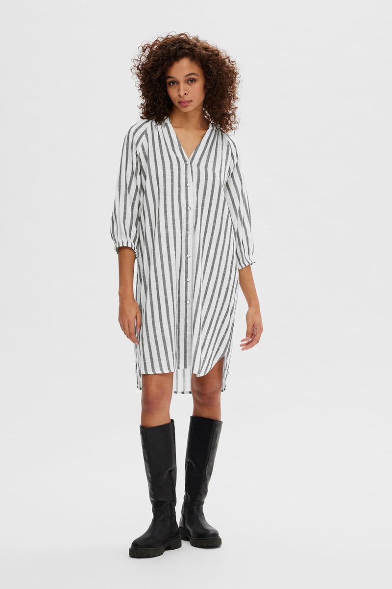 pedro del hierro Vestido camisero Regular Fit confeccionado 100% con algodón orgánico Precio ultrabajo