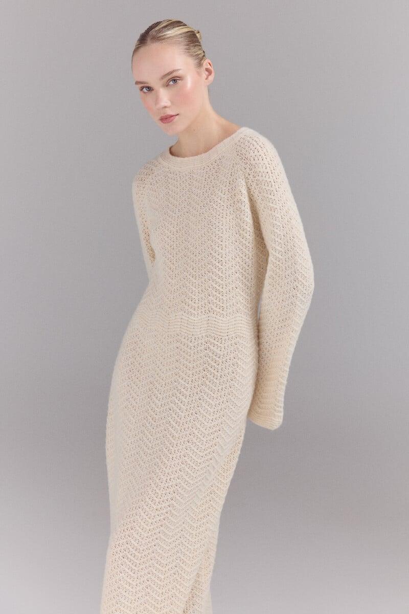 pedro del hierro Vestido punto zig zag Outlet