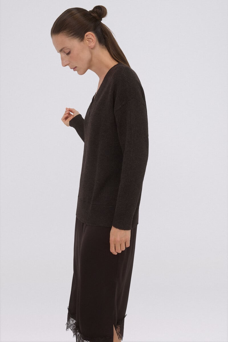 pedro del hierro Vestido de punto lencero Rebajas