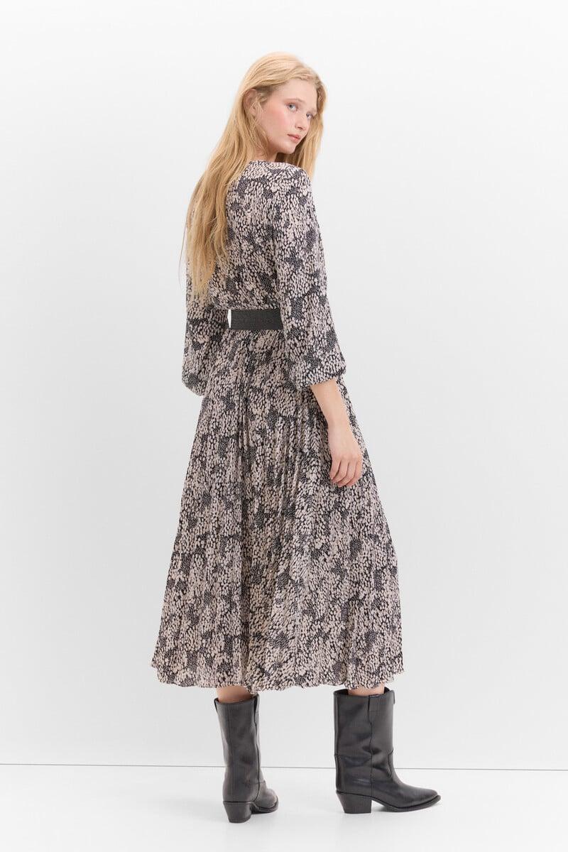 pedro del hierro Vestido falda plisada Ofertas