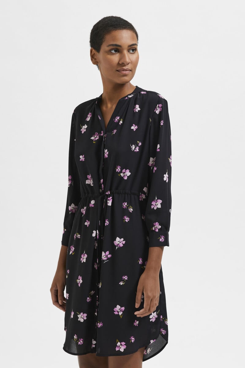pedro del hierro Vestido camisero de manga larga confeccionado con materiales reciclados Rebajas baratas