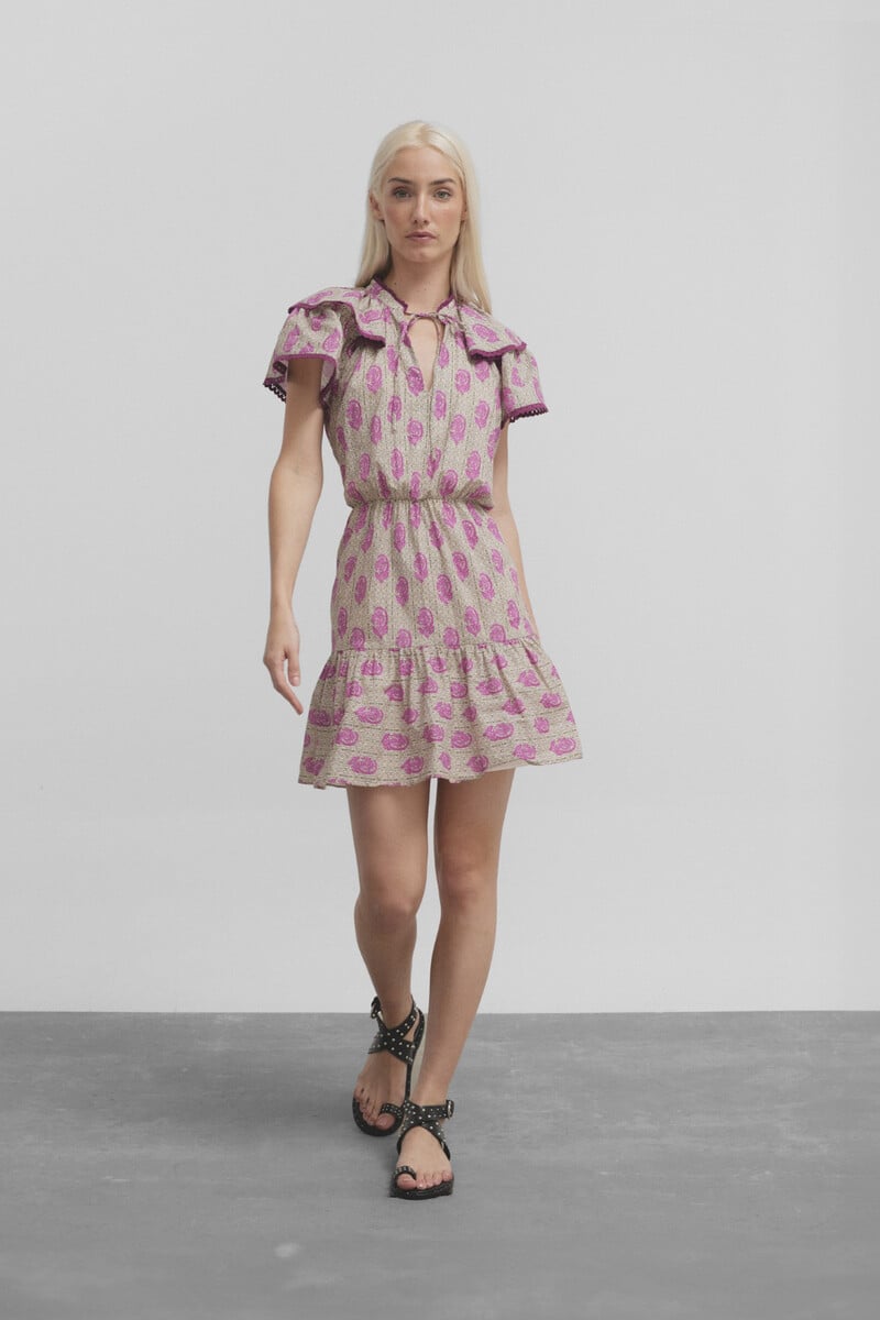 pedro del hierro Vestido mini estampado flores Los más vendidos