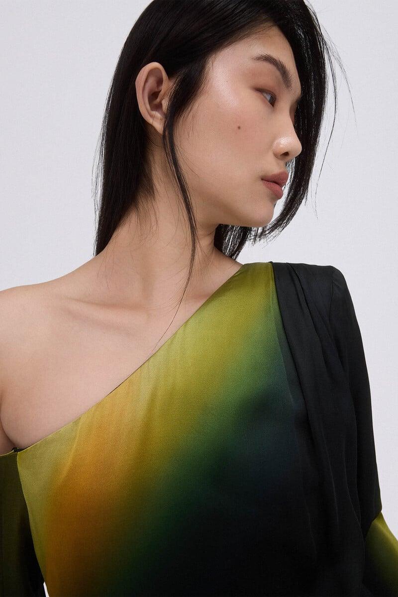 pedro del hierro Vestido estampado largo Liquidación
