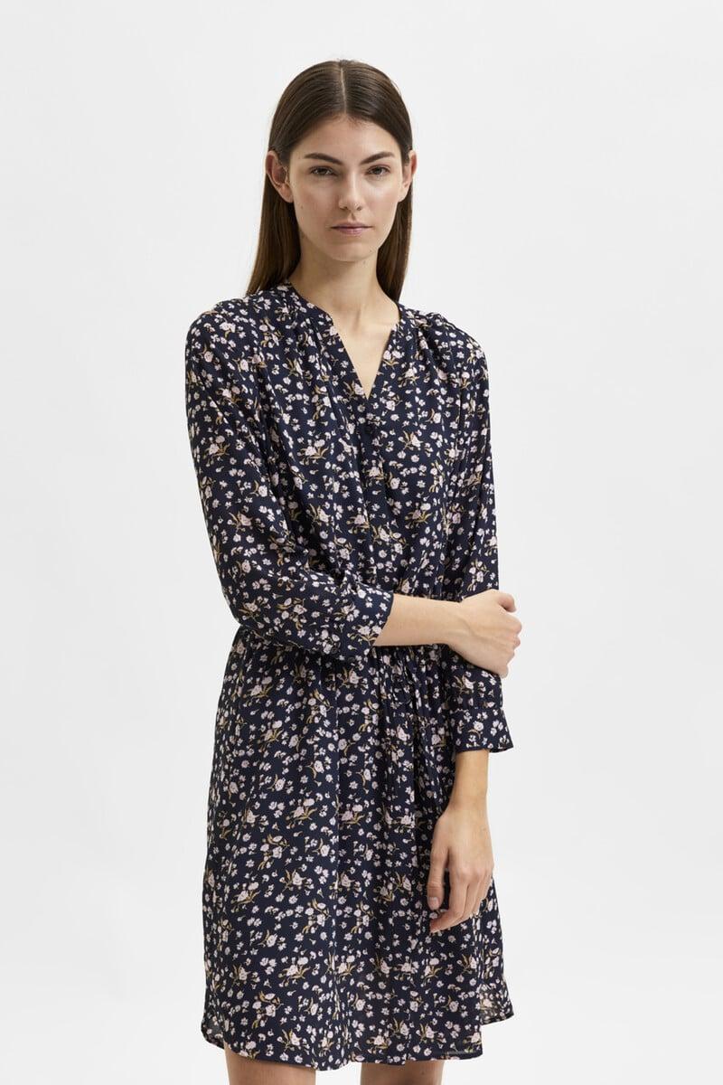 pedro del hierro Vestido camisero de manga larga confeccionado con materiales reciclados Oferta especial