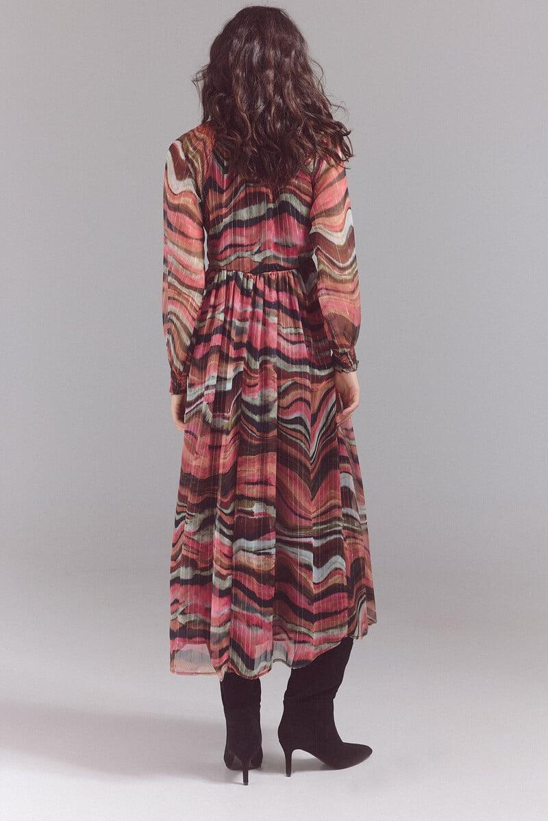 pedro del hierro Vestido midi estampado COMPRAR AHORA