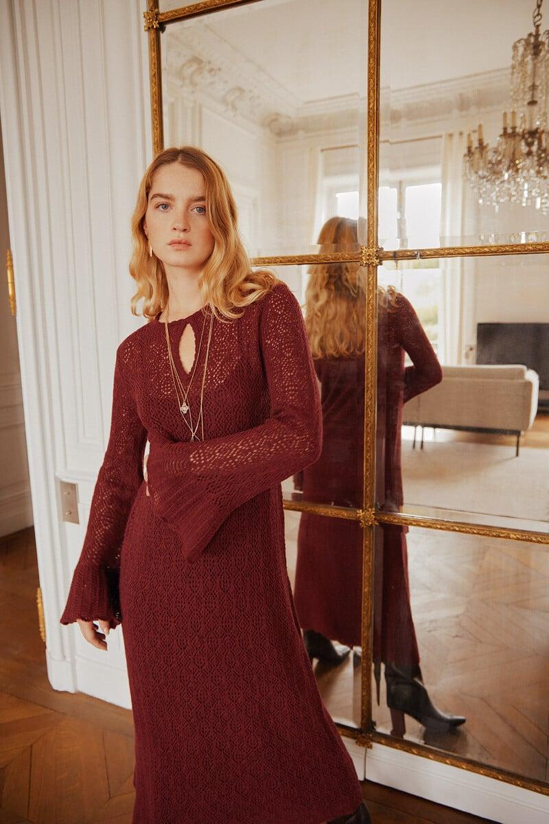 pedro del hierro Olaya. Vestido largo punto Últimos 2 días