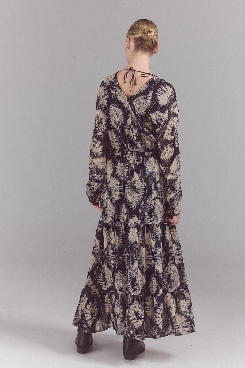 pedro del hierro Vestido tie dye lurex Precio de fábrica