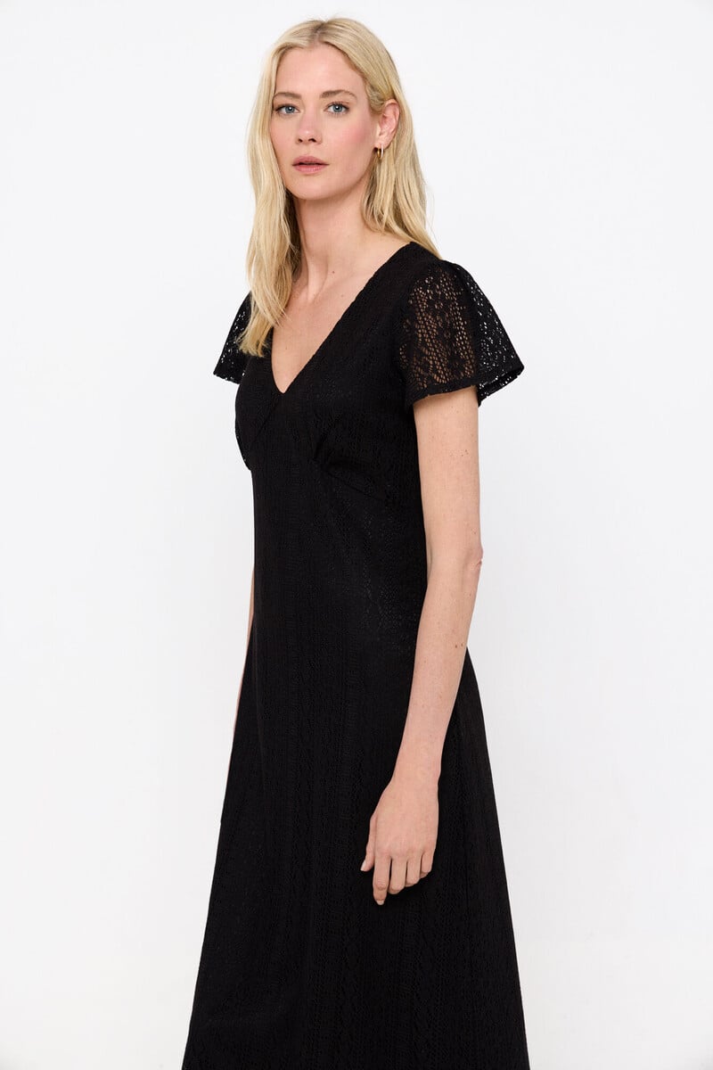 pedro del hierro Vestido efecto encaje Superdescuento