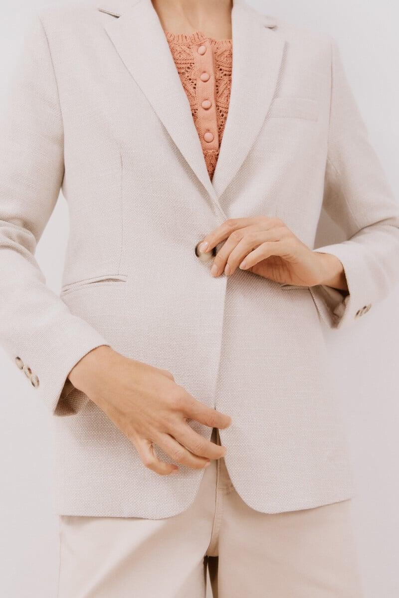 pedro del hierro Blazer textura Limitado a 3 días