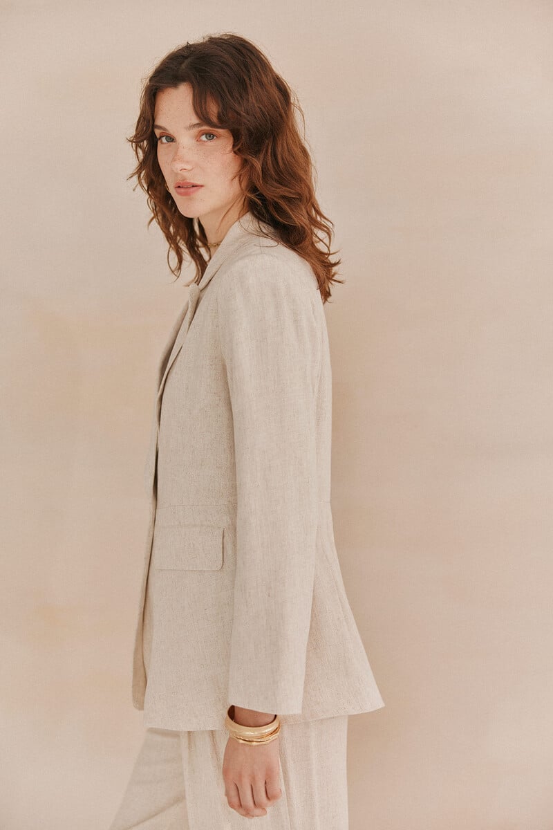pedro del hierro Elise. Blazer entallada Libre de impuestos