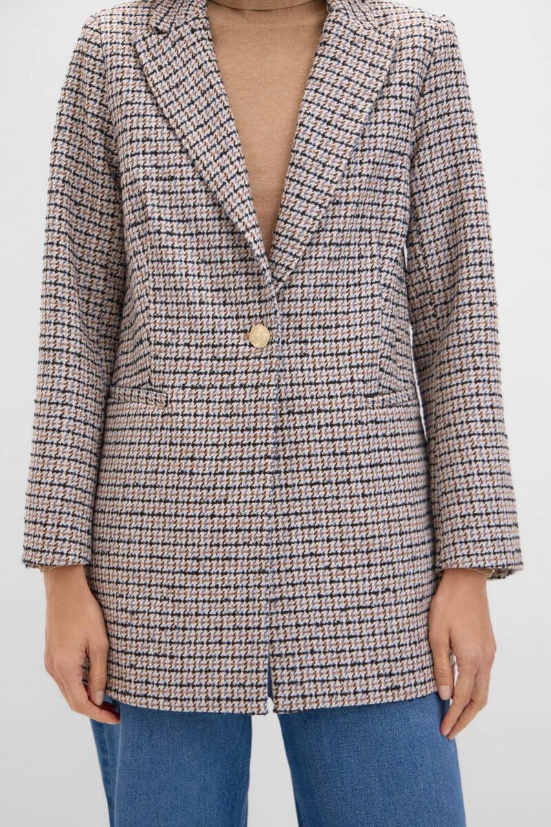 pedro del hierro Blazer levita cuadros Ofertas de temporada