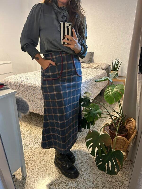 peperosa Falda cuadros Outlet