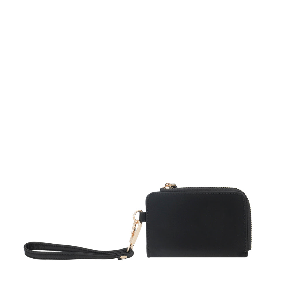 saxoline Billetera Alcala negra pequeña Rebajas online