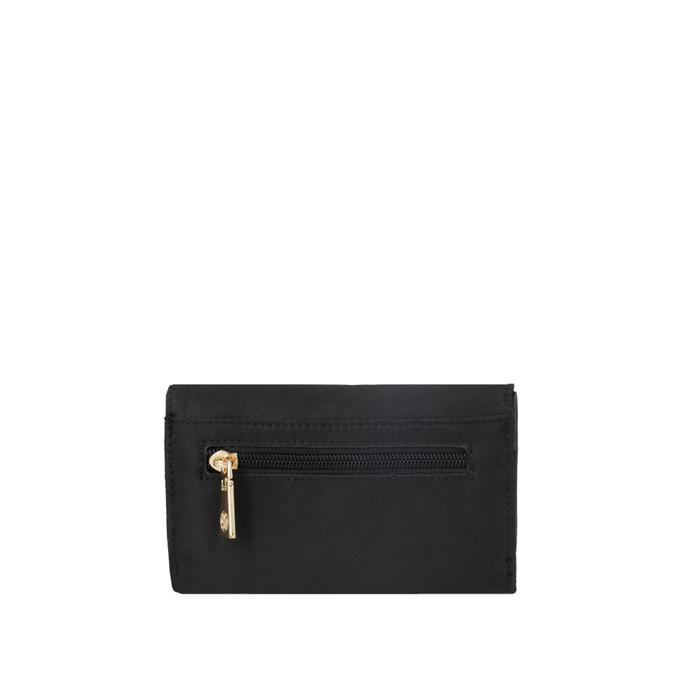 saxoline Billetera Zurich negra mediana Oferta especial