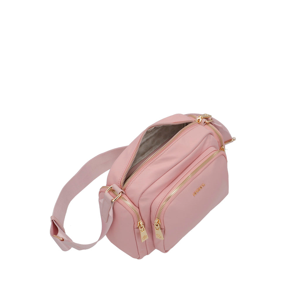 saxoline Bandolera Michigan rosa Tienda de fábrica