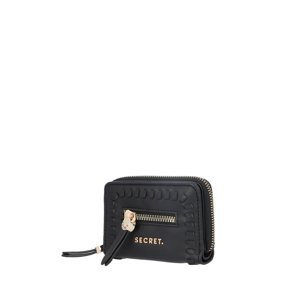 saxoline Billetera Monaco negra En oferta