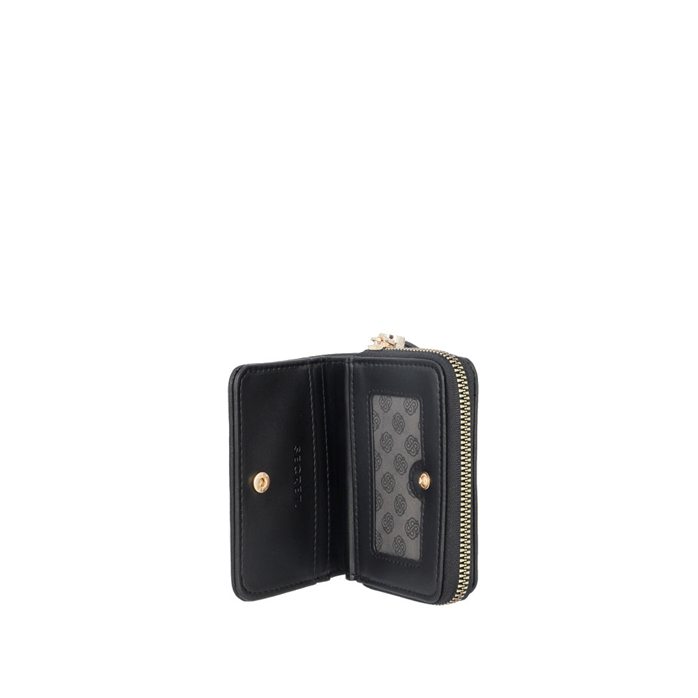 saxoline Billetera Monaco negra En oferta