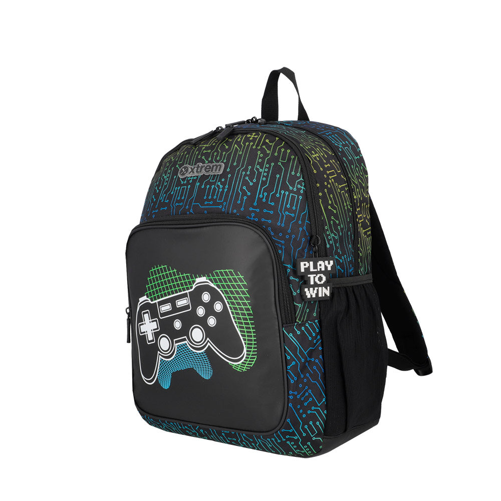 saxoline Mochila Hopper negra gamer Precio ultrabajo