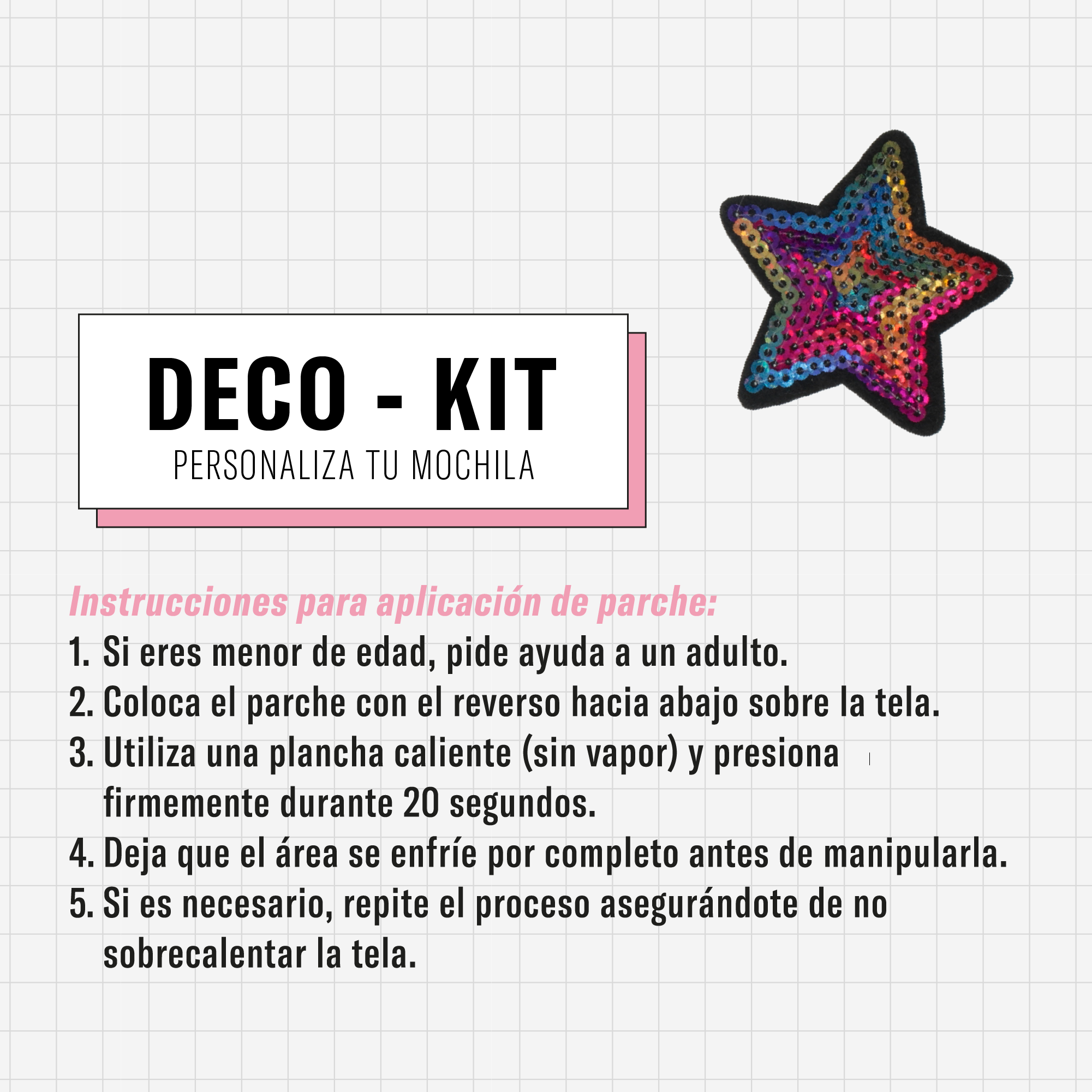 saxoline Set personalización mochilas Deco-Kit gatos Outlet online