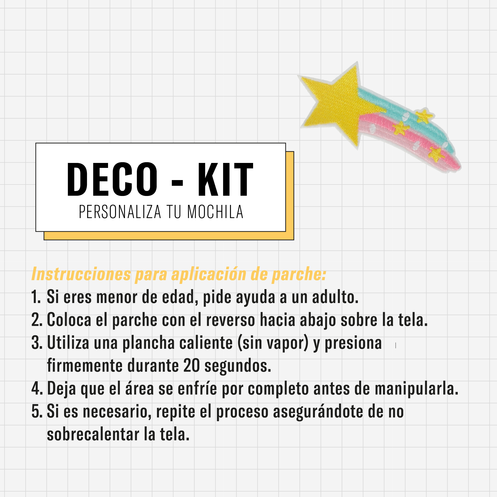 saxoline Set personalización mochilas Deco-Kit unicornios Ofertas
