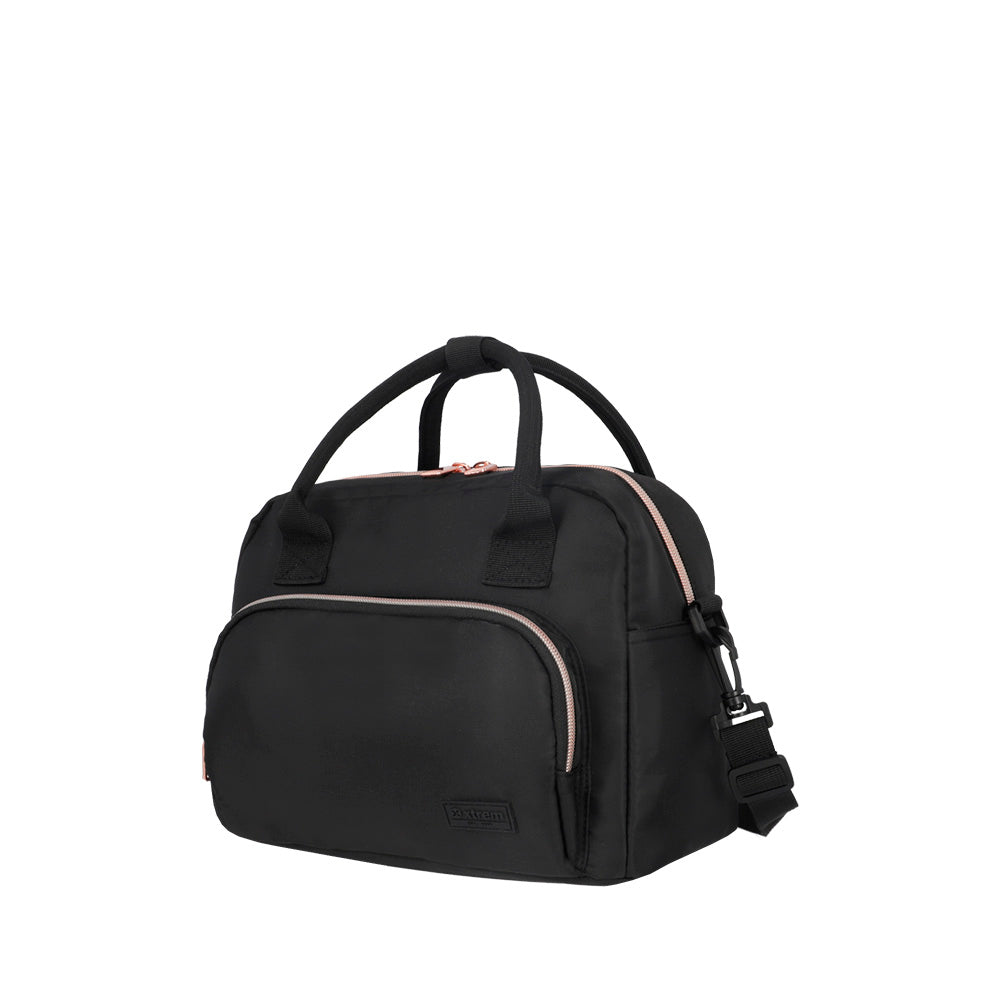 saxoline Lonchera térmica Bayside negra/rosada Gran oferta
