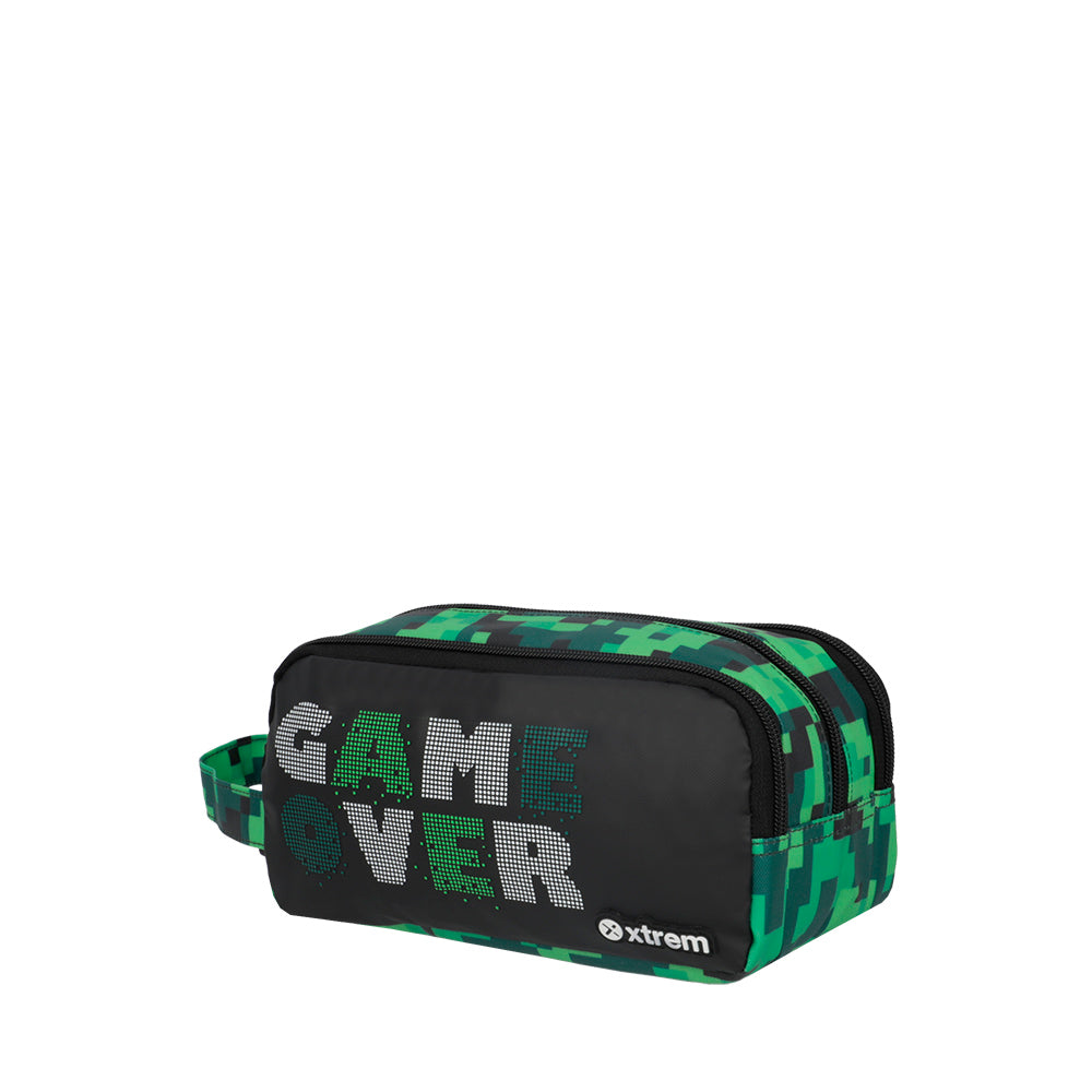 saxoline Estuche University+ verde píxeles Rebajas baratas