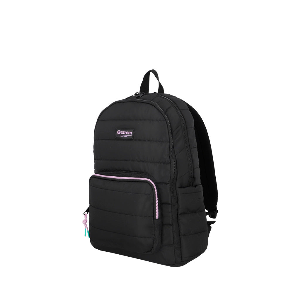saxoline Mochila para notebook 14" Hamilton negra/morada Mejor oferta