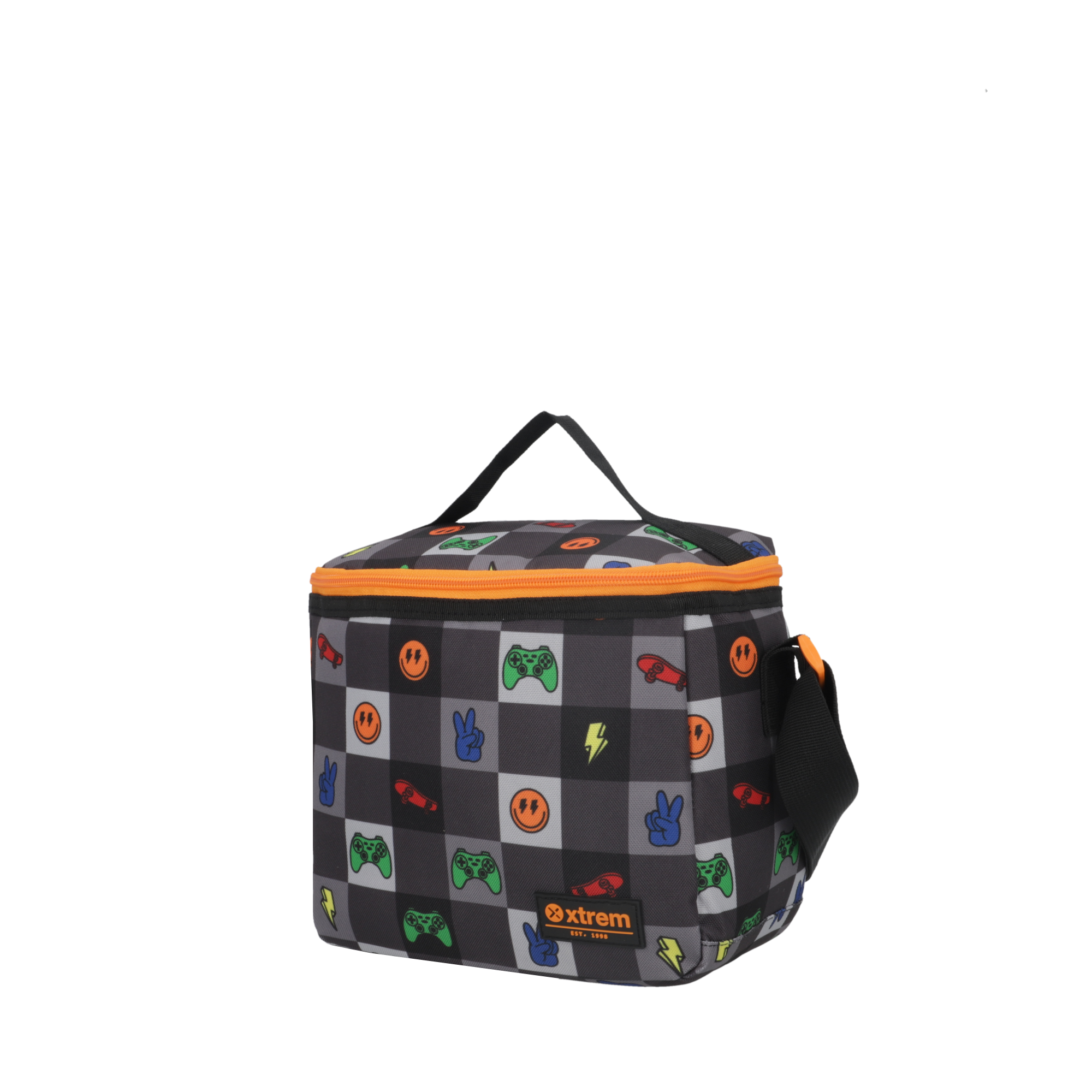 saxoline Set mochila + lonchera + estuche Triple Pack negro gamer Envío gratis