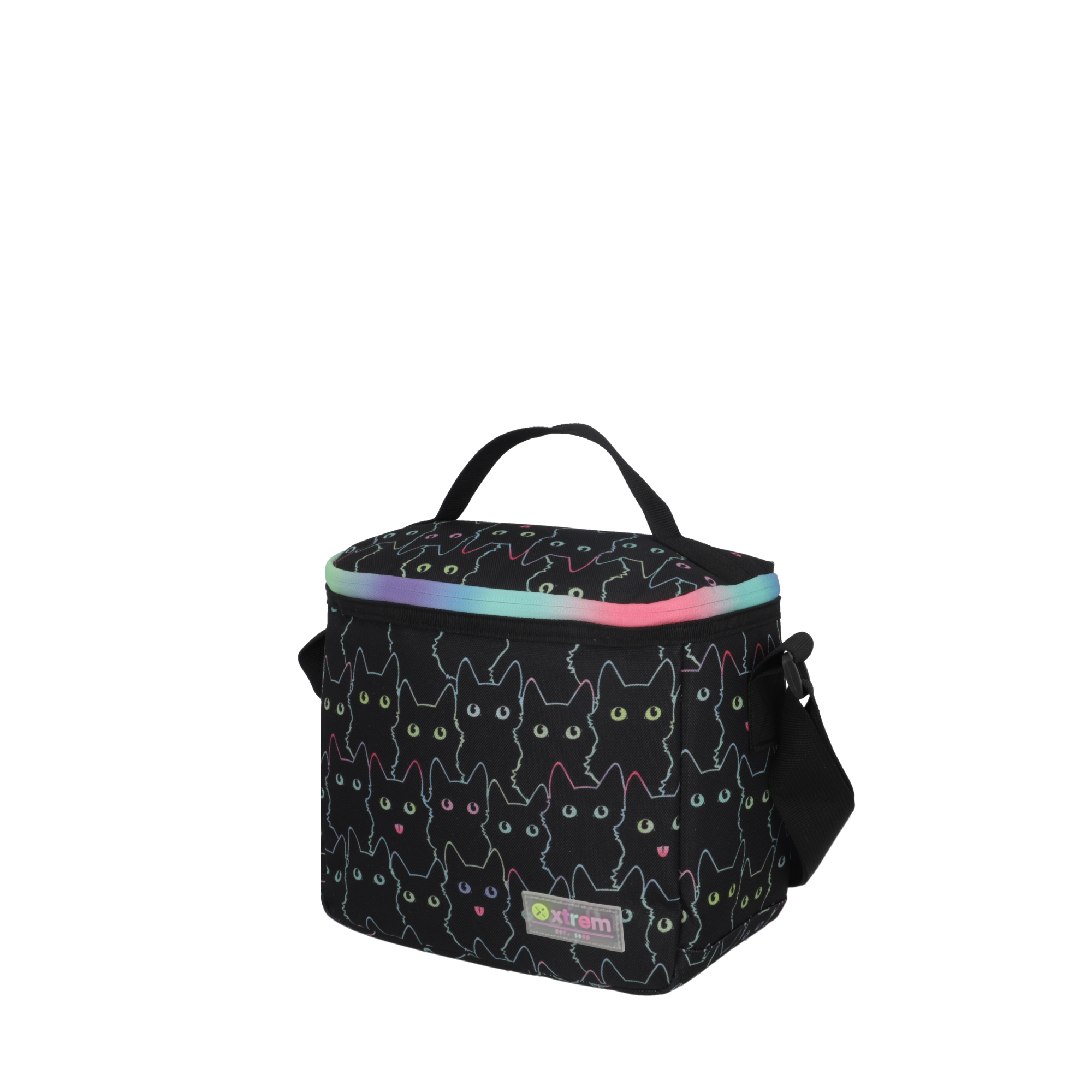 saxoline Set mochila + lonchera + estuche Triple Pack negro gatos COMPRAR AHORA