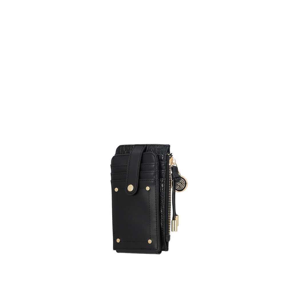 saxoline Monedero Badajoz negro Precio ultrabajo