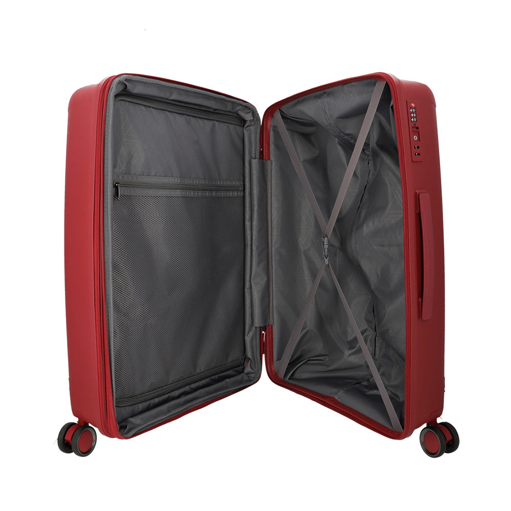 saxoline Maleta grande Moonstone Impact Pro roja Grandes descuentos