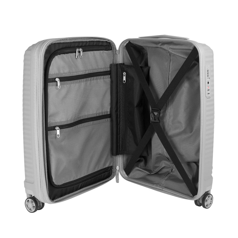 saxoline Maleta Varro Gris Cabina 35 Lts Precios de Black Friday