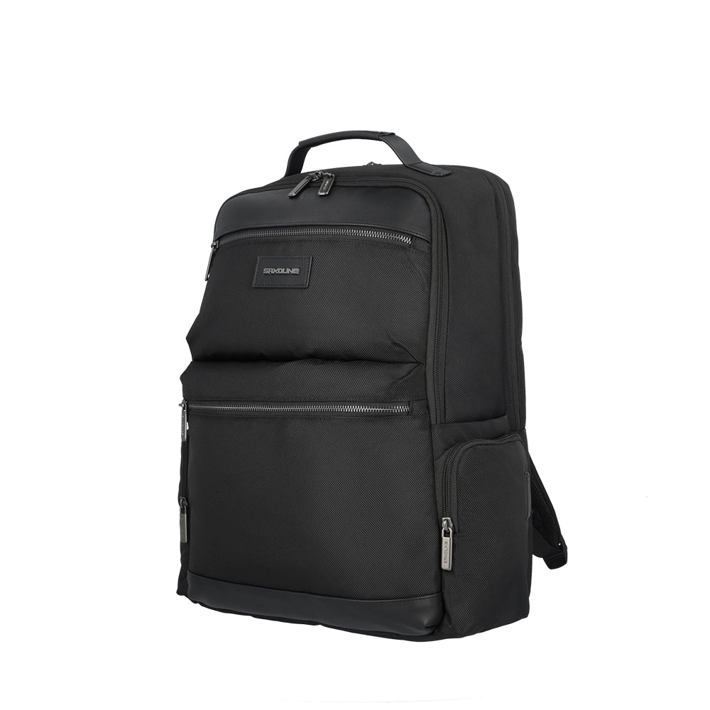 saxoline Mochila para notebook Ventura negro 17" Rebajas baratas