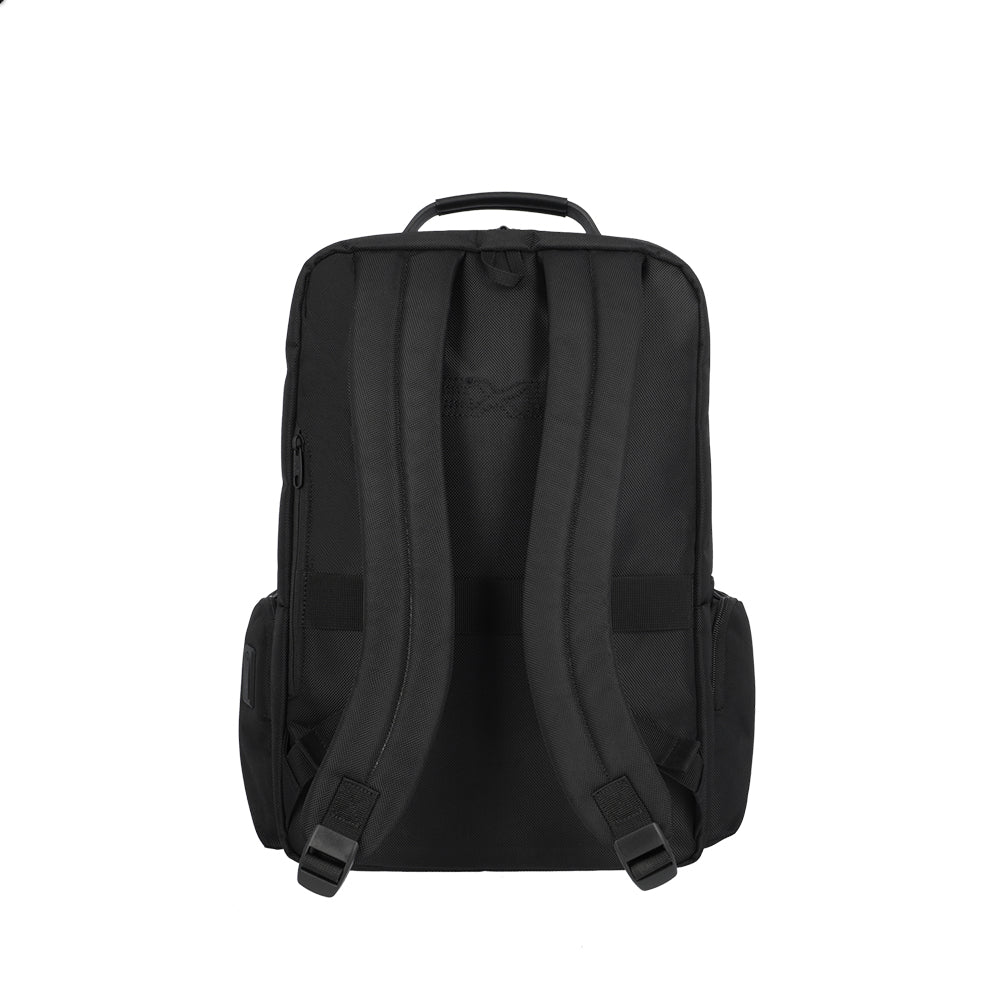 saxoline Mochila para notebook Ventura negro 17" Rebajas baratas