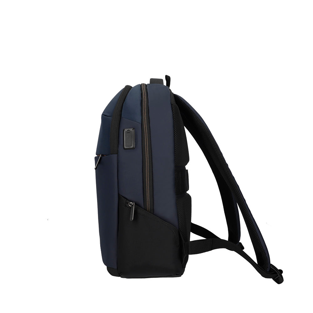 saxoline Mochila para notebook 16" de hombre Upway azul Rebajas de fábrica