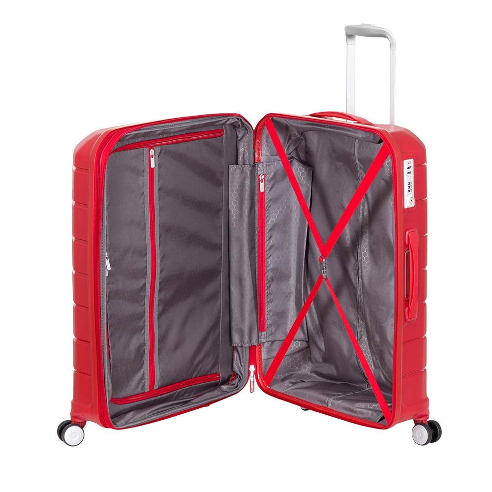 saxoline Maleta Rígida Octolite SPINNER 68/25 EXP Rojo M Descuento