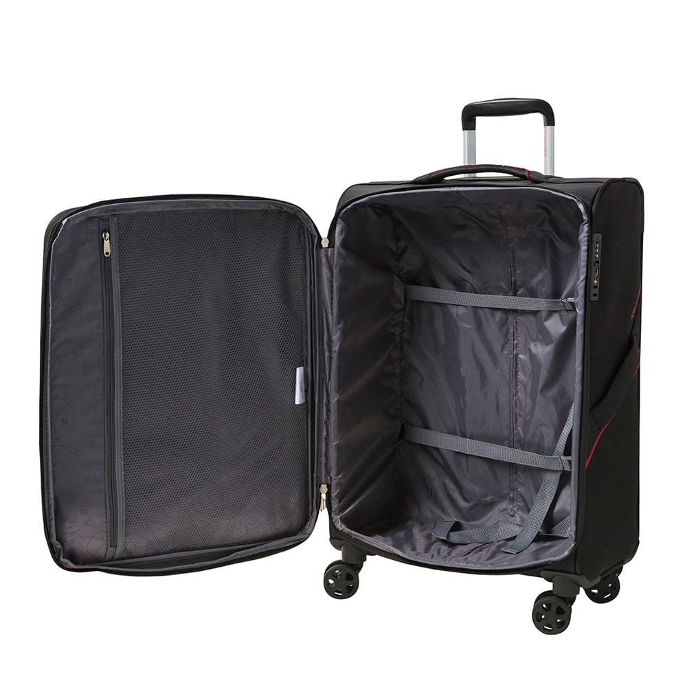 saxoline Maleta Vancouver Sx Spinner 24 Black M 69 Lts Rebajas online