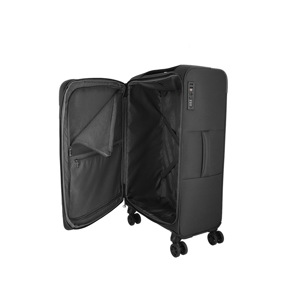 saxoline Maleta mediana Airshock negra Rebajas top