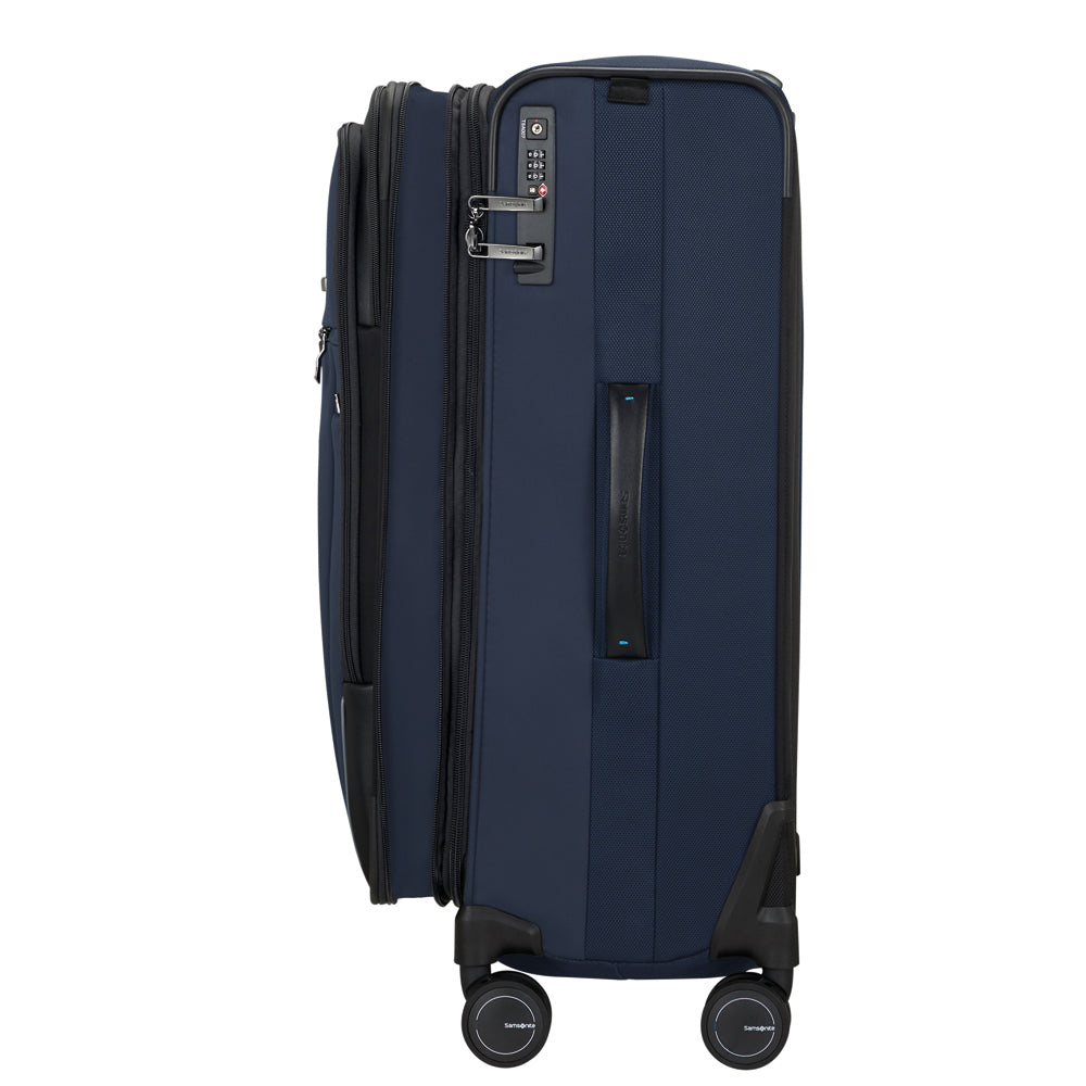 saxoline Maleta mediana Spectrolite 3.0 Spinner 68/25 Expandible Deep Blue Envío gratis