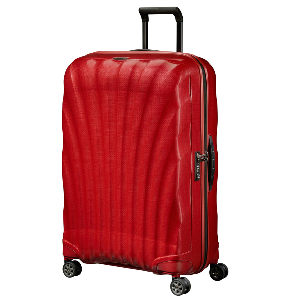saxoline Maleta C-Lite Spinner L 75/28 Chili Red Liquidación