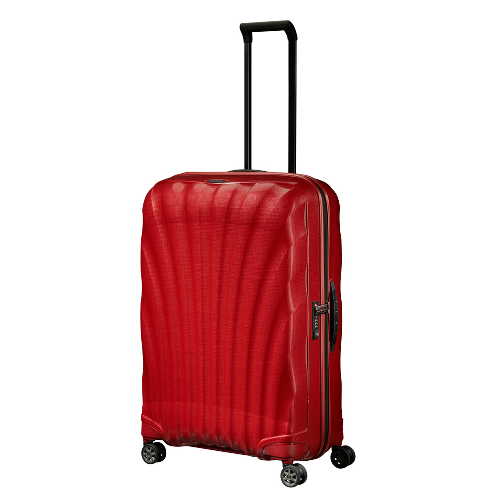 saxoline Maleta C-Lite Spinner L 75/28 Chili Red Liquidación