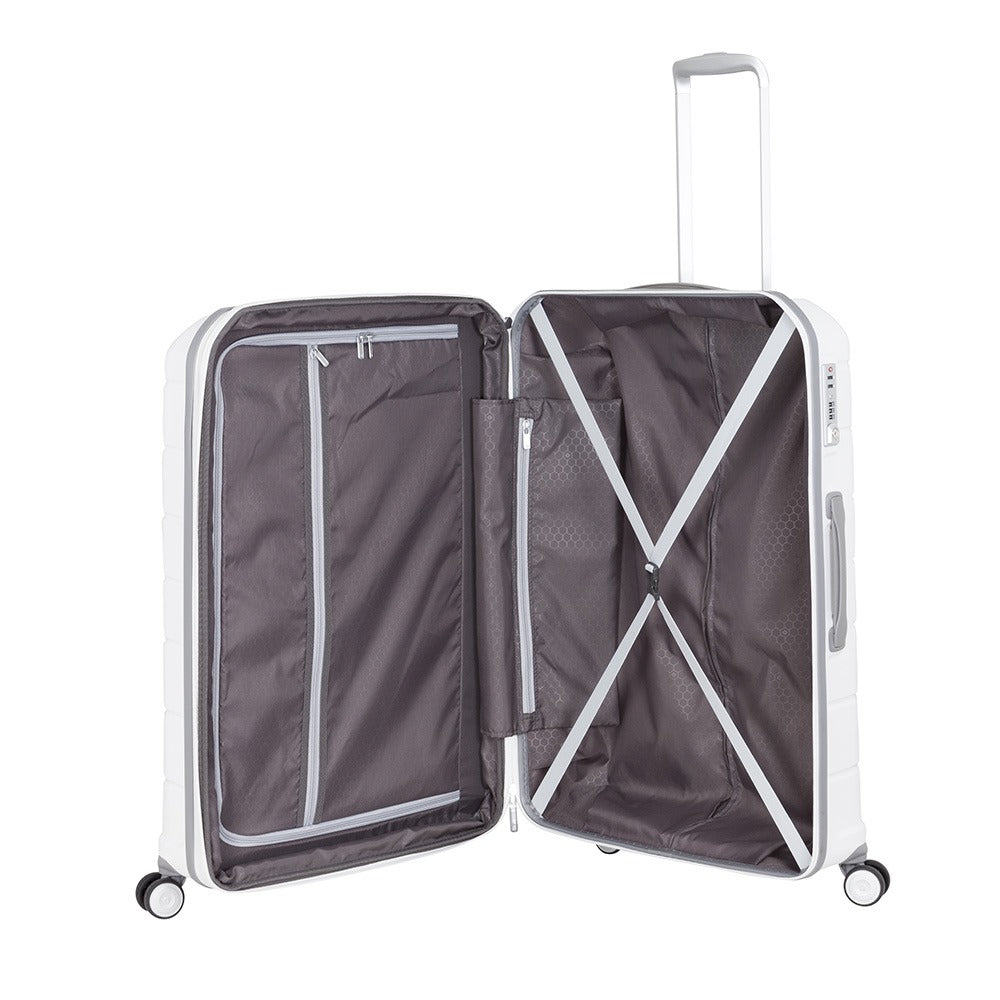 saxoline Maleta Rígida Octolite Spinner 81/32 Exp Blanco Xl Ofertas especiales