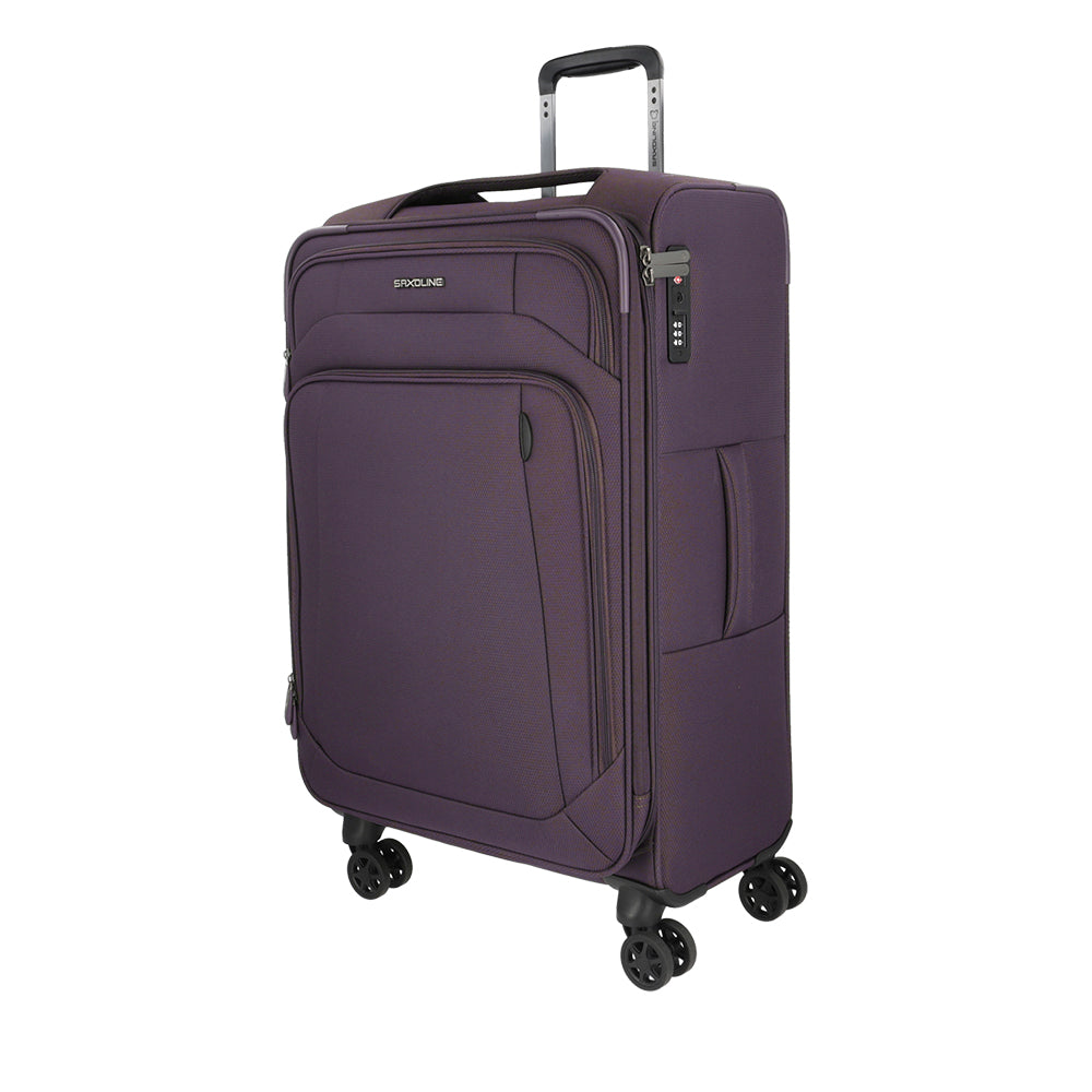 saxoline Maleta grande Airshock morada Gran oferta