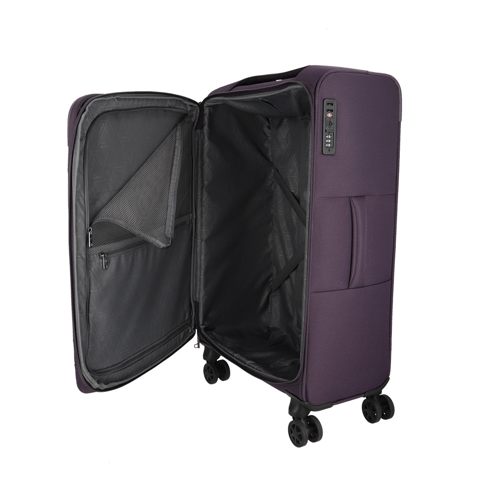 saxoline Maleta grande Airshock morada Gran oferta