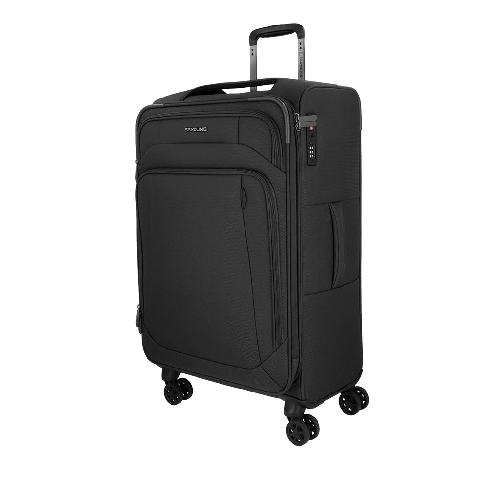 saxoline Maleta grande Airshock negra Rebajas baratas