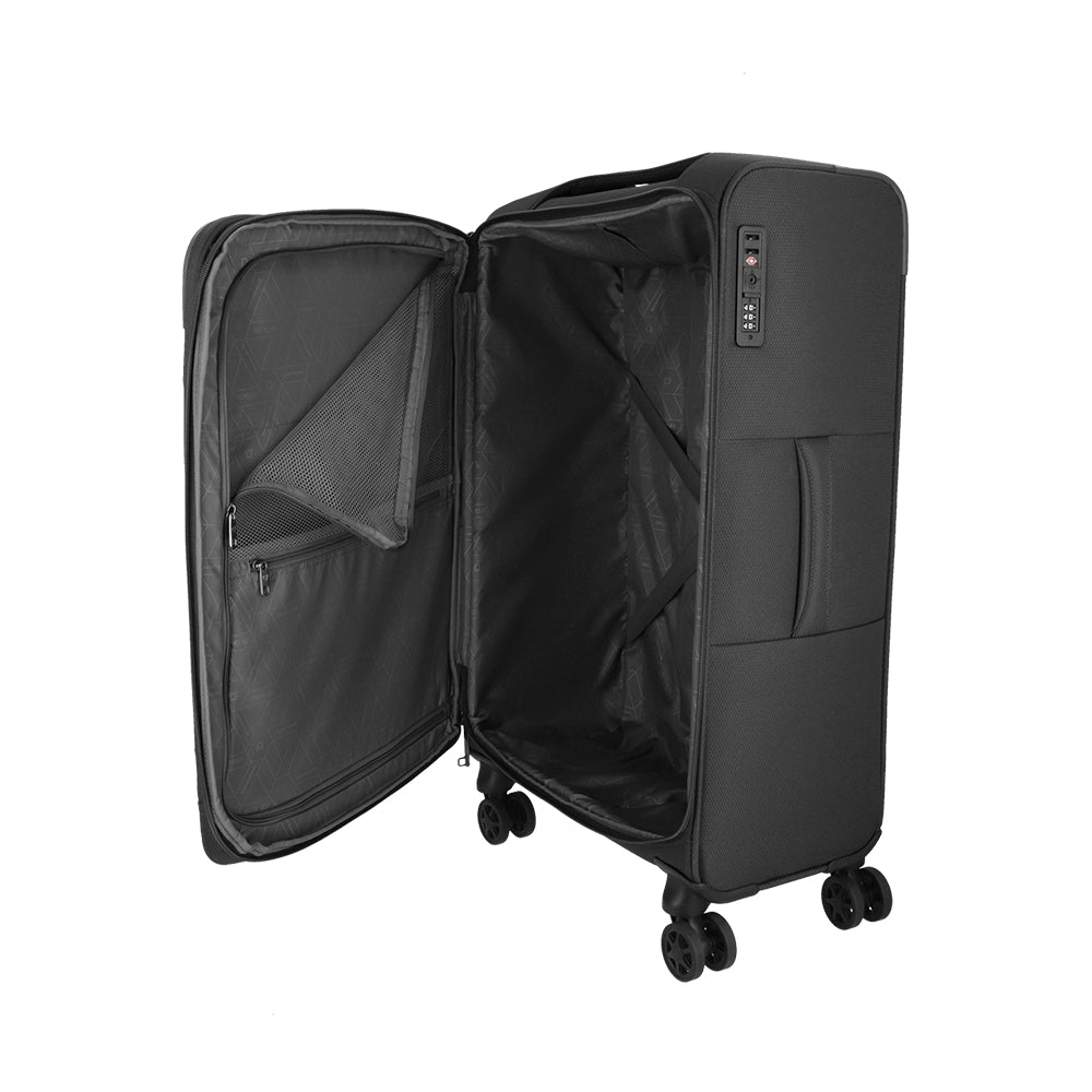 saxoline Maleta grande Airshock negra Rebajas baratas