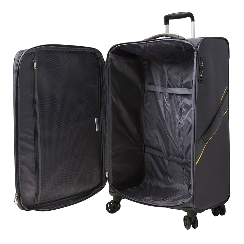 saxoline Maleta Vancouver Sx Spinner 28 Grey L 102 Lts Grandes descuentos