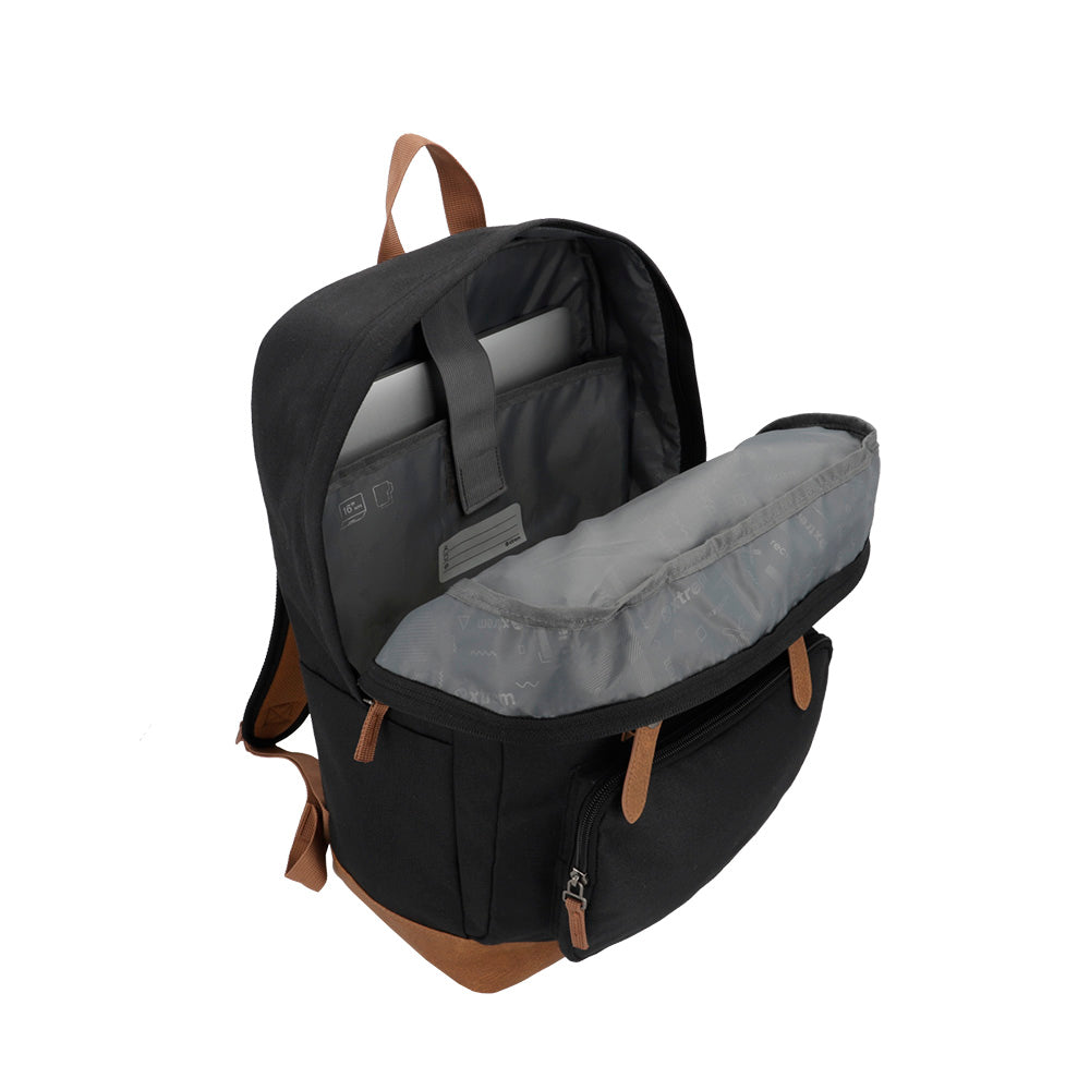 saxoline Mochila para notebook 16" Straps 2.0 negra Ahorra y exporta