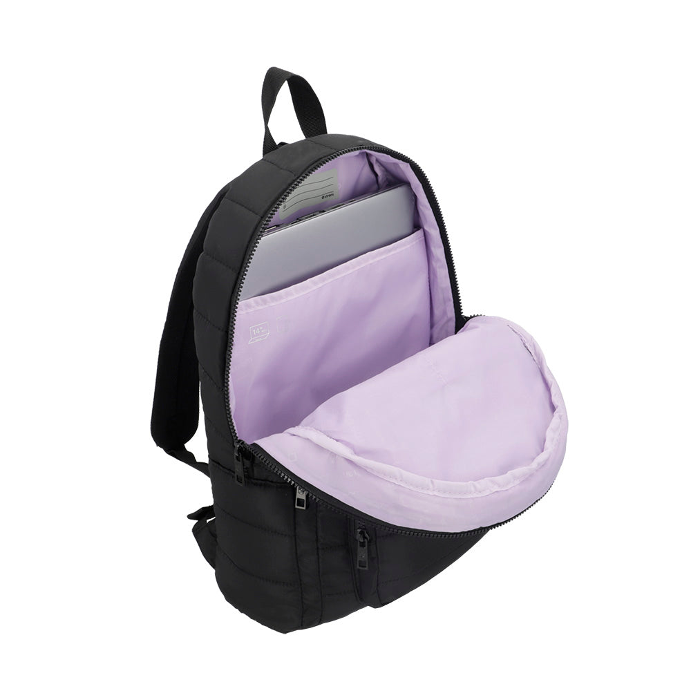 saxoline Mochila para notebook 14" Hamilton negra Descuento por venta flash
