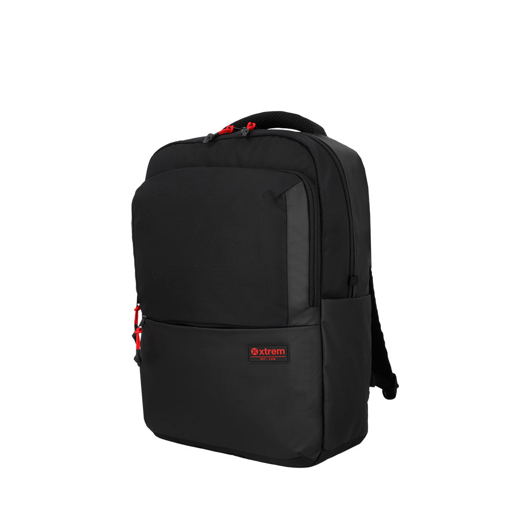 saxoline Mochila para notebook 16" Redwood negra/roja Ofertas de temporada